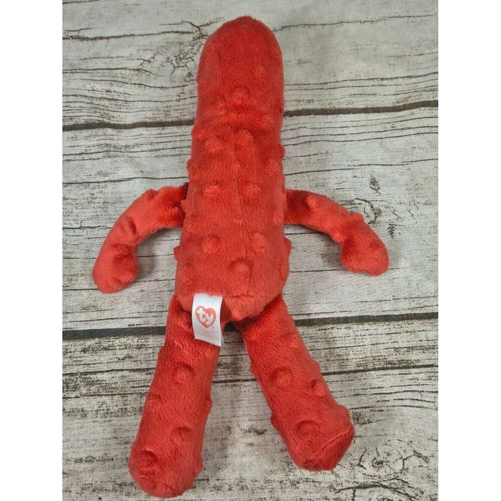Yo Gabba Gabba Muno 2013 Plush Red Monster Stuffed Animal TY Retired 10